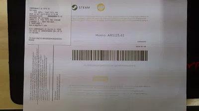 No me activan el pago a Steam
