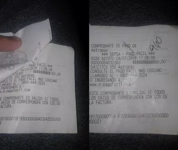 Acreditación de mi pago ya realizado
