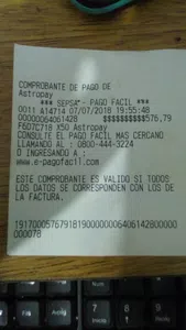 Problema con transaccion astropay