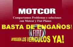 Motcor y Fiat no entregan vehiculos adjudicados de planes de autoahorro