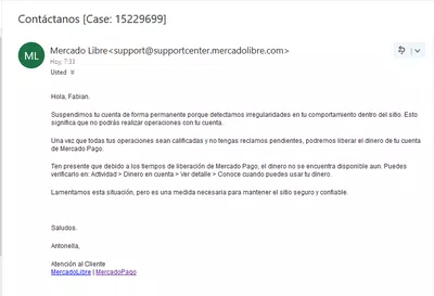 Me estafo mercado libre