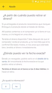 Mercadolibre me engaño respecto los tiempos de liberacion de un pago