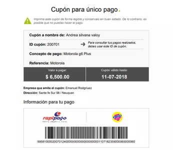 Estafa por venta de un celular