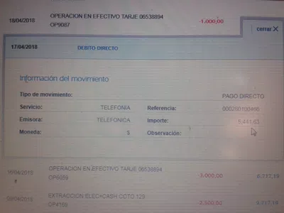 Reintegro de mi dinero