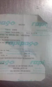 Reintegro de dinero falsa