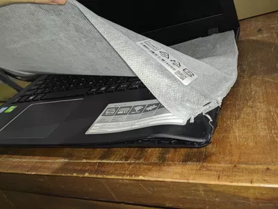 Mercadoenvios destruyó mi nueva notebook
