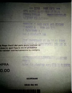 Que transfieran el pago a facebook