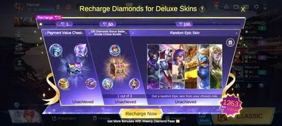 Recargue 300 diamantes y no  me llegó los diamantes y me rebajaron mi plata de l