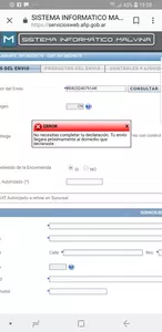 Generar mi declaracion jurada, pagar el pev y retirar mi compra