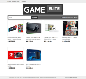 Fraude game elite - mercado libre