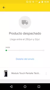 Reintegro de dinero por un producto que nunca llego