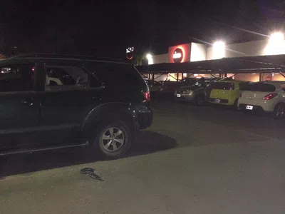 Robo en el super disco de la recta martinoli