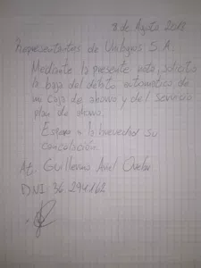 Dar de baja