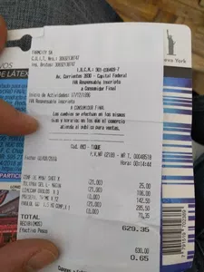 Paquete que vino mal