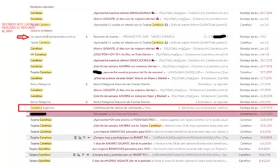 No llegaron ninguno de los dos resumenes que me cobran con intereses