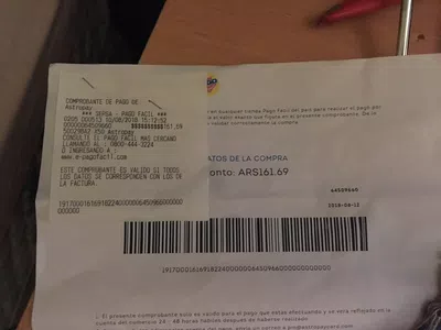 Compra no recibida