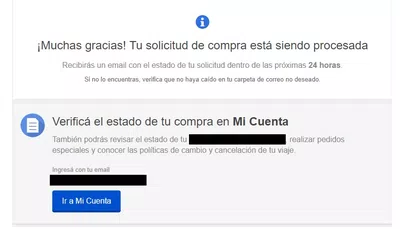 Problemas con el pago