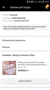 Recuperar paquetes
