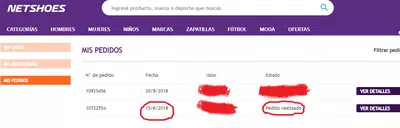 Netshoes no me confirma el pago