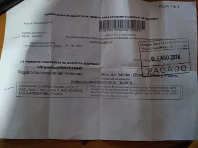El dni