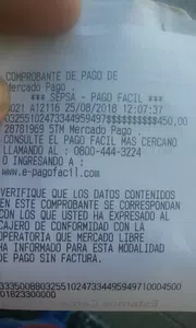 Acreditación de dinero