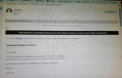 Pagué un producto que nunca recibí