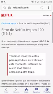 Ayuda netflix