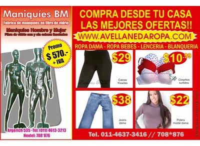Avellaneda ropa