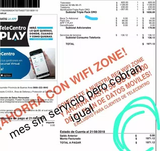 Devuelvan los 10 días que m cobran sin servicio