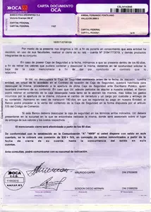 La baja de la tarjeta