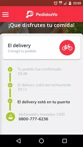 Pedido debitado pero no entregado