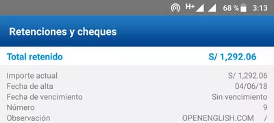 Devolución del dinero que descontaron de mi tarjeta