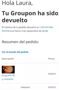 Devolución