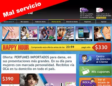 Descontate.com venta de perfumes "importados" una real estafa. quiero mi $$ ya!!