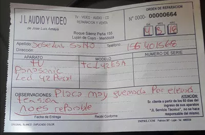 Recuperar mi tv