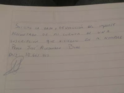 Dar de baja el servicio