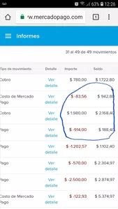 Me falta dinero en la cuenta