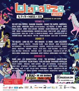 Devolución del tercer día lolla 2018