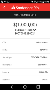 La devolucion del dinero