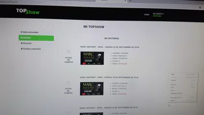 Un teléfono de topshow para reclamar