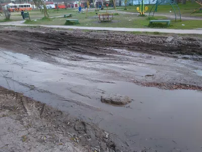 Una solución inmediata para esos 80 metros que quedaron sin reparar