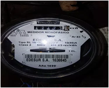 Mis inquilinos estan robando luz