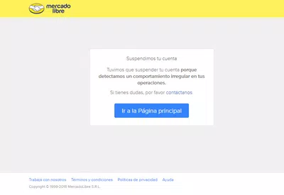 Mercado libre te estafa suspendiendo tu cuenta y  te retienen el dinero cuidado!