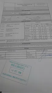 Dar de baja el servicio a partir del 01/10/2018