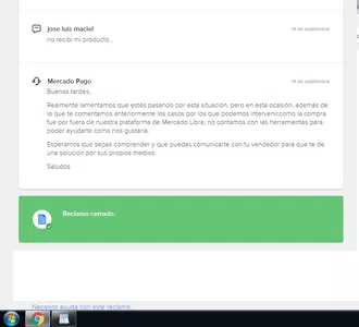 Que me devuelvan el dinero de mercadopago