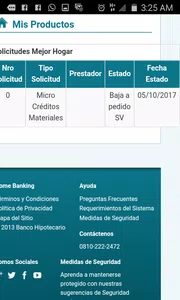 Por prestamo de materiales