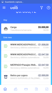 Que me den constancia de las transferencias que necesite