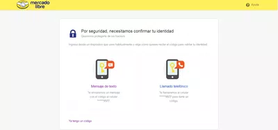 Codigo de seguridad mercado libre
