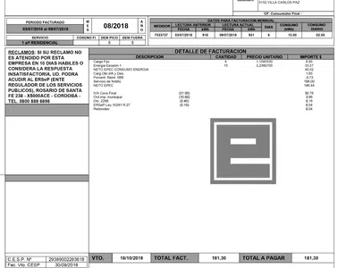Que epec modifique el art. 2.2.8 (mora en pago). no más gastos de notificación