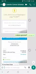 Que me devuelva el dinero. ya que no me envio el producto